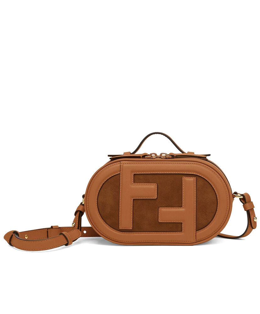 Fendi Mini Camera Case Bag 8BS058 Brown